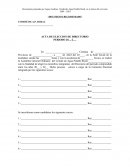 APR Acta de elecciones