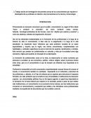 Trabajo escrito de investigación documental acerca de los conocimientos que requiere el desempeño de su profesión