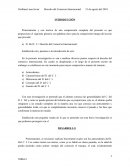 Derecho del comercio internacional