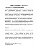 Que implica ser un maestro investigador