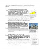 Propiedades mecánicas de los materiales solidos