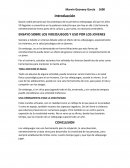 ENSAYO SOBRE LOS VIDEOJUEGOS Y USO POR LOS JOVENES