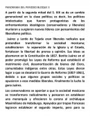PANORAMA DEL PERIODO BLOQUE 3 El Porfiriato