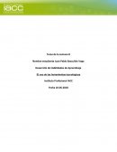 El uso de las herramientas tecnológicas