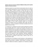 RRHH. NUEVAS FORMAS DE RECLUTAR TALENTO