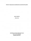 PROYECTO VIABILIDAD DE ELABORACIÓN DE UN BASTÓN INTELIGENTE
