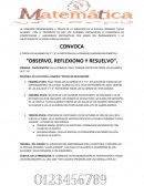 CONVOCATORIA CONCURSO