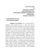 JUICIO ORDINARIO CIVIL CUMPLIMIENTO FORZOSO DE CONTRATO DE COMPRAVENTA