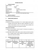 INFORME PSICOLÓGICO