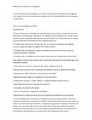 Métodos y técnicas de investigación . Ciencia y metodología científica