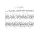 Legislación laboral. Ética Judicial e Igualdad de Género