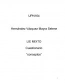Cuestionario “conceptos”