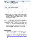 Fiabilidad y validez de un cuestionario