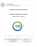 INFORME DE ECONOMÍA SOCIAL Y SOLIDARIA