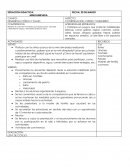 Plan preescolar. COORDINACIÓN, FUERZA Y EQUILIBRIO