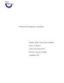 Verificación de temperatura en partidores