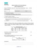 MODELO EXAMEN FINAL (E2) Asignatura: ESTADÍSTICA s/r