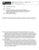 Tecnologías Alimentarias, Estado de resultados por canales de distribución