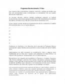 Programa Revolucionario