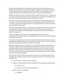 Problemas de transporte y distribución Empresas Alta Tecnología SA de CV