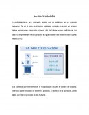 MATEMATICA. LA MULTIPLICACIÓN