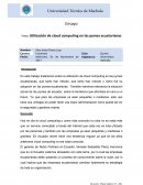 Utilización de cloud computing en las pymes ecuatorianas