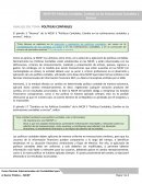ANALISIS DEL TEMA: POLÍTICAS CONTABLES