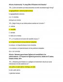 Cuestionario Articulo.-Autoinmunity “A Joing Effect Of Bacteria And Genetics