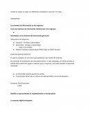 Los sistemas de información en los negocios