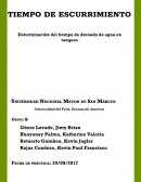 Calculos escurrimiento