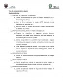 Seguridad industrial. Tipo de comportamiento seguro