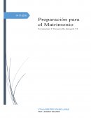 Preparación para el matrimonio