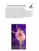 Actividad de aplicación artes. Dance of the sugar. Dance moms