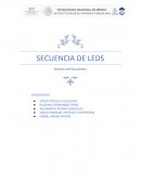 SECUENCIA DE LEDS MICROCONTROLADORES