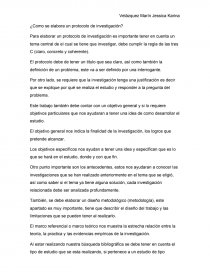 ¿Como se elabora un protocolo de investigación?. Página 1