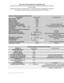 Ficha para evaluación de condición física