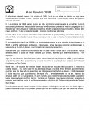 La Masacre de Tlatelolco y su contexto social y político en 1968