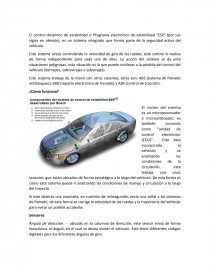 Programa electrónico de estabilidad “ESP”. Página 1