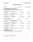 CONTROL DE LECTURA Nº 1 Blanca nieves y los siete enanitos