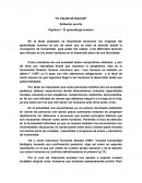 El valor de educar. Reflexión escrita