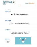 La Ética Profesional . CASO CLÍNICO