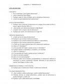 Cuestionario sobre la democracia: Historia, tipos y calidad democrática