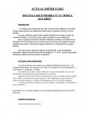 Acto académico 2011 Escuela secundaria nº 11 “José S. Álvarez”