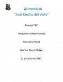 Ecología “D” Productos Contaminantes