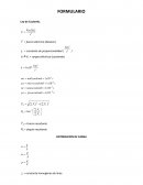 Formulas electricidad y magnetismo