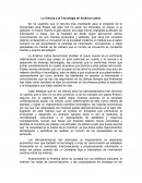 LA CIENCIA Y LA TECNOLOGIA EN AMERICA LATINA