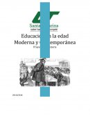 Educación en la edad Moderna y Contemporánea Proyecto de Historia