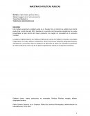 Tendencias macrosociales