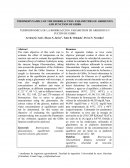 TERMODINAMICA DE LA BIORREACCION: PARÁMETROS DE ARRHENIUS Y FUCIÓN DE GIBBS