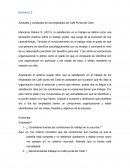 Actitudes y conductas de los empleados de Café Punta del Cielo